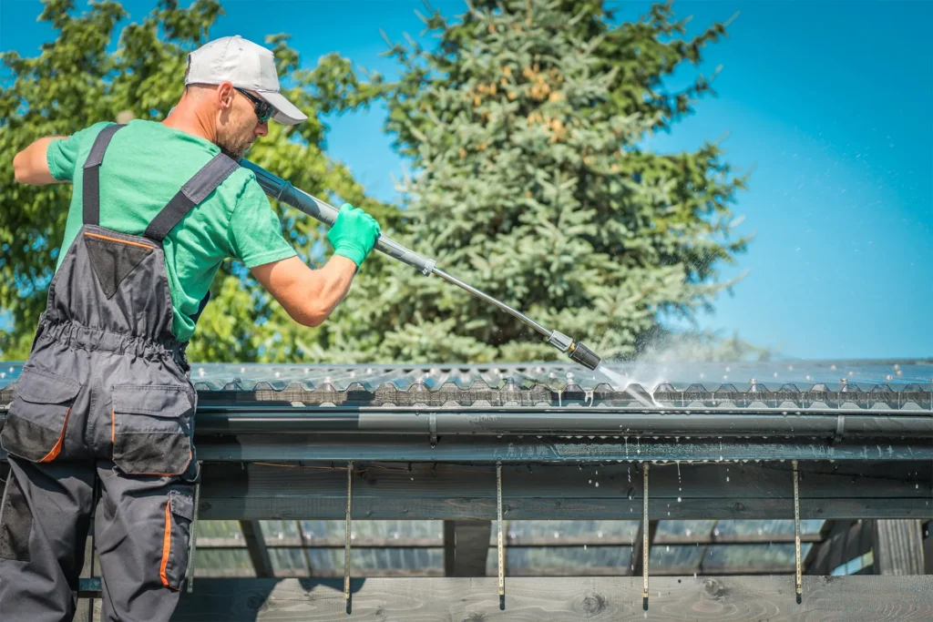Gutter cleaning service in Tampa Bay