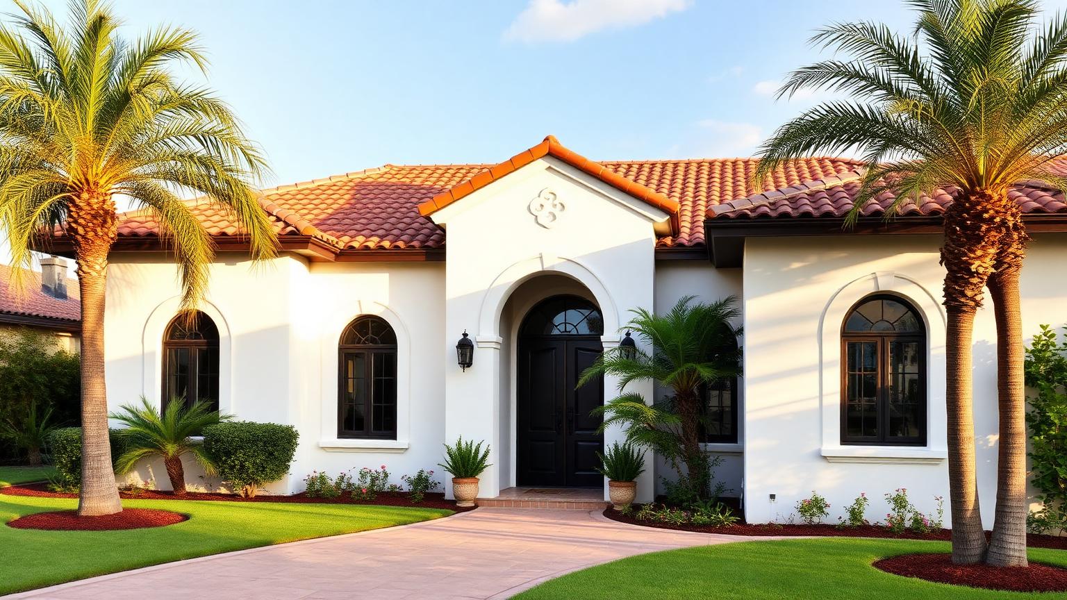 Recently painted home in Apollo Beach, FL by Purple Painting