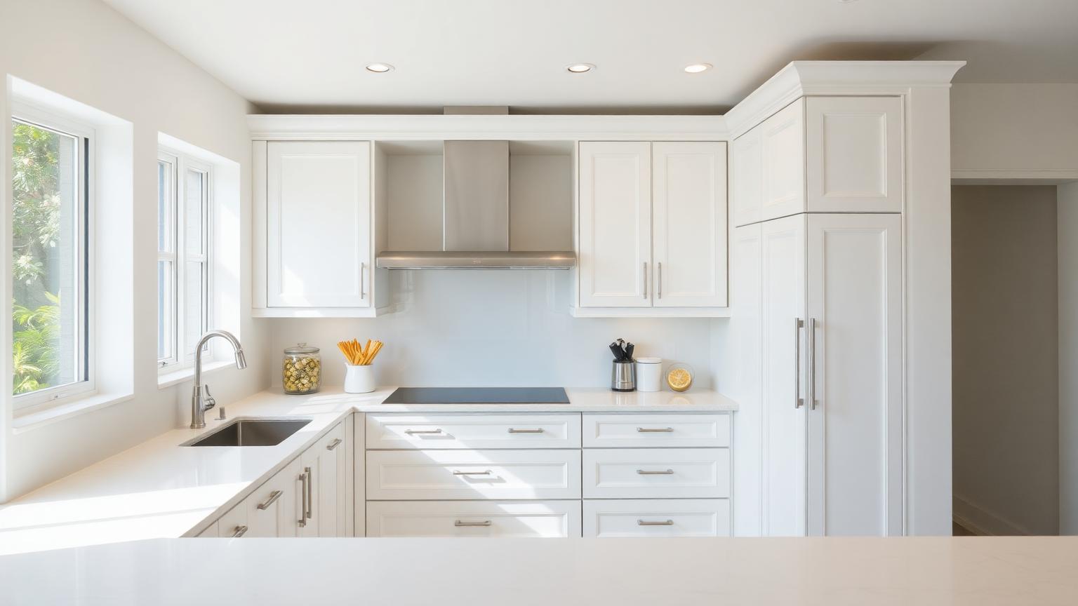 Cabinet refinishing — recent Valrico, FL project by Purple Painting