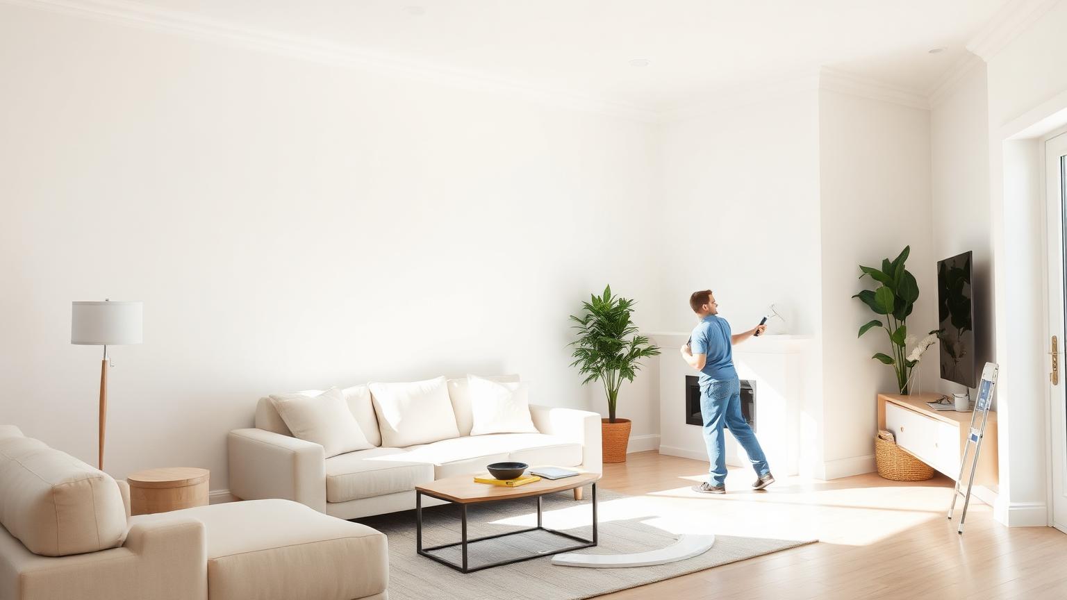 Interior painting — recent Apollo Beach, FL project by Purple Painting